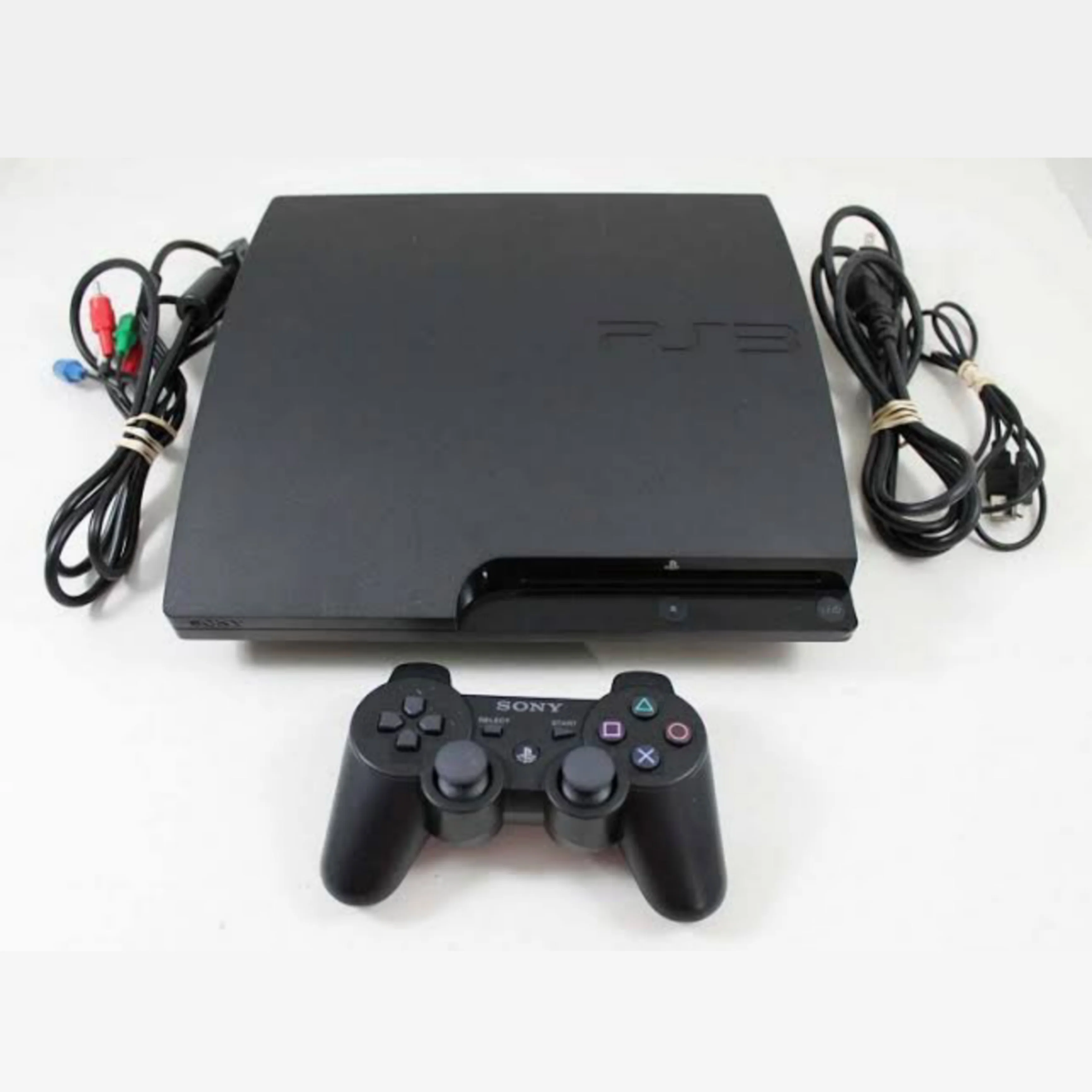 ps3 slim  160 gb flashe plein jeux avec mannette occasion
